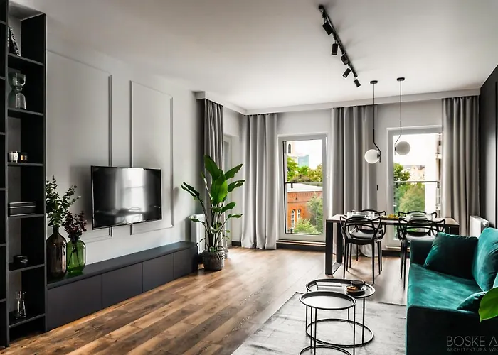 아파트 Stylowy W Centrum Poznania